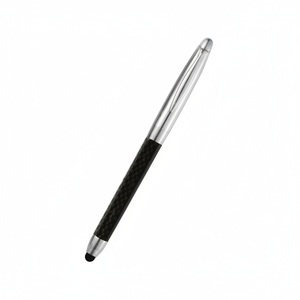 Luxury Carbon Fiber <b>Ballpoint</b> <b>Pen</b> with Touch Tip Custom Logo Signature Collection <b>Pen</b> Made in Taiwan for Bulk Promotional Orders - Product Image 3