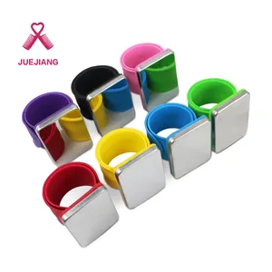Super Square Shape Silicone Wristband Hair Clip Holder Magnetic Bracelet Wrist Band Strap For Stylist