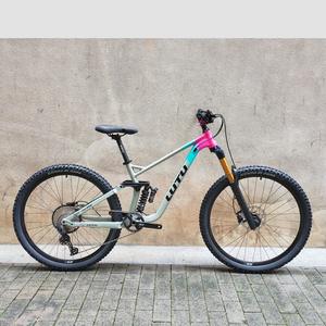 Vélo de montagne tout-suspendu pour adultes de 27,5 pouces à 12 vitesses, amortisseur, vélo de montagne à chute libre pour étudiants, vélo de montagne FOXCAT, vélo de plage, vélo de montagne en bord de mer - Product Image 4