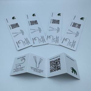 200gsm 285x220mm papier Luxe Mooi Groothandel Bedrijfs Kerst Bedrijfs Promotie Bruiloft Uitnodiging Print Kinderboekje - Product Image 2