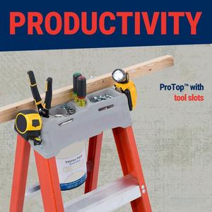 Escalera Profesional de Fibra de Vidrio de <span class=keywords><strong>4</strong></span> Pies, Resistente, para Uso Doméstico y de Construcción, Soporta 300 Libras, Compatible con OEM/ODM - Product Image 5