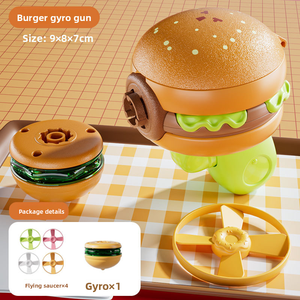 Neues beliebtes Outdoor-Bambus-Libellen-Spielzeug für Kinder Glühende fliegende Untertassen für Kinder Hot Dogs Guns More-All Made Plastic - Product Image 6