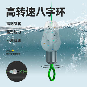 ชุดสายเบ็ดตกปลา Ji Wang แบบถักสำเร็จรูป ความแข็งแรงสูง พร้อมสเกลวัดน้ำหนัก สำหรับการตกปลาแบบแข่งขัน - Product Image 5