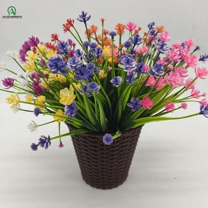 Artificial Daffodils Flowers Plant Plastic Bushes Greenery Shrubs <strong>for</strong> <strong>Fence</strong> Indoor Hanging Planter Home <strong>Garden</strong> Window <strong>Decoration</strong> - Product Image 6