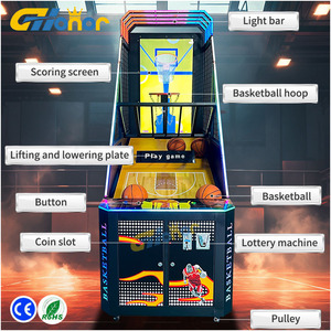 Macchina da divertimento <span class=keywords><strong>giochi</strong></span> a gettoni parco <span class=keywords><strong>giochi</strong></span> al coperto Sport Game LCD <span class=keywords><strong>basket</strong></span> Machine Play <span class=keywords><strong>basket</strong></span> gioco simulatore di <span class=keywords><strong>basket</strong></span> - Product Image 4
