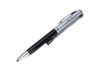 Multi-functional Pen Writing Hide Secret Ball Pen Money Detector Metal Bead Pen