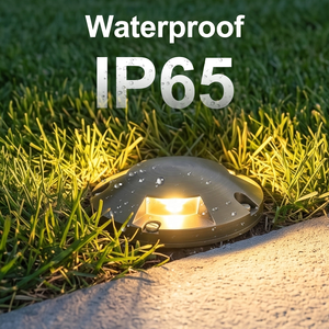 IP65 Weather-Resistant Brass Low Voltage Well <strong>Lights</strong> Outdoor 12V In-Ground Lighting For <strong>Driveway</strong> Walkway Pathway Garden - Product Image 4