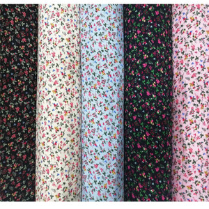 Hebei Hanlin Rayon Dicetak Kain Menyesuaikan Desain dengan Harga Murah Harga Per Meter Harga Kain Berputar Rayon Kain