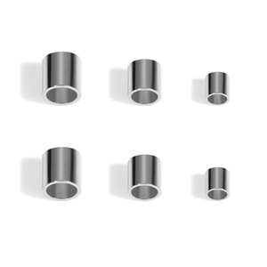 <span class=keywords><strong>Perles</strong></span> d'extrémité plaquées or 18 carats, <span class=keywords><strong>perles</strong></span> d'espacement et de retenue en acier inoxydable pour la fabrication de bijoux (bracelets, colliers) – Charme chic - Product Image 2