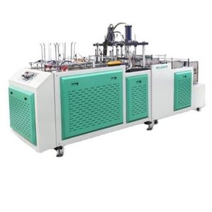 High Speed <strong>Disposable</strong> Paper Plate Folding <strong>Machine</strong> with PLC Bearing Motor &amp; Engine-80-140pcs/min 380V - Product Image 1