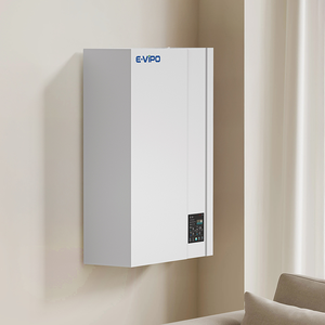 Système ERV sans conduit, système de ventilation d'air frais, forme rectangulaire, montage mural, récupérateur, pièces de système CVC, purificateur d'air, <span class=keywords><strong>VMC</strong></span> - Product Image 2