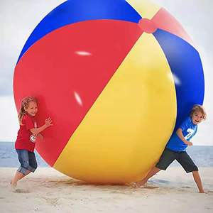 Inflatable Colorful Beach <b>Ball</b> 80cm <b>Sphere</b> For Children And Adults Unisex Play Toy - Product Image 2