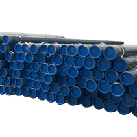 SCH 160 CSBE 5L X70 SMLS 12m LG 3mm Tubo de acero sin costura recubierto de PE de 3 capas AP | WT 18,26mm Acabado galvanizado Estándar AISI