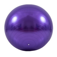 Balle de yoga écologique de couleur personnalisée en PVC 55cm/65cm/75cm balle gonflable anti-éclatement durable pour l'exercice de fitness et le massage