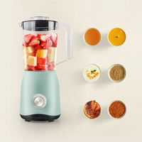 Blender Komersial Multi-Fungsi Bertenaga Baterai 5-Kecepatan Pengaturan Dapat Disesuaikan Pembersihan Satu Sentuhan Bahan Stainless Steel Rumah Tangga