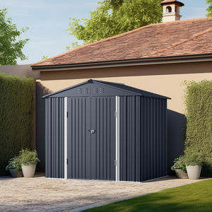 <span class=keywords><strong>Abri</strong></span> <span class=keywords><strong>de</strong></span> <span class=keywords><strong>jardin</strong></span> en métal verrouillable durable en acier anti-corrosion maison <span class=keywords><strong>de</strong></span> stockage <span class=keywords><strong>abri</strong></span> <span class=keywords><strong>de</strong></span> stockage extérieur pour cour arrière patio extérieur - Product Image 6