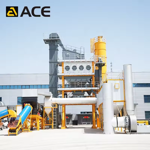 ACE BAP400 Centrale d'asphalpage statique par lots 400t/h avec pompe PLC, capacité ultra-élevée, pesage de précision pour autoroutes, aéroports, NEOM - Product Image 1