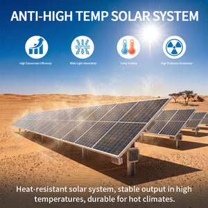 Sistema de Energía Solar Híbrido de 21 kWh con Batería Completa, Montaje en Balcón de 20 kW, Sistema de Energía Fuera de la Red de 10 kW, Sistema Solar Doméstico de 5 kVA - Product Image 5