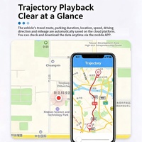 Pelacak GPS 4G WiFi 2G Magnetik Isi Ulang dengan Pemantauan Suhu, Penentuan Posisi Real-Time, dan Pemutaran Riwayat Perjalanan