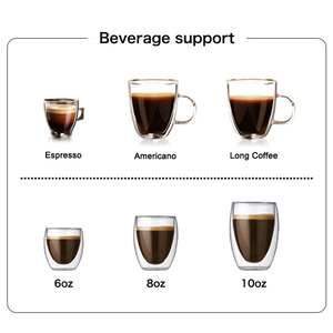 เครื่องชงกาแฟอเมริกาโน่เอสเพรสโซแบบสัมผัสเดียว ขนาดใหญ่ 3.5 ลิตร พร้อมระบบเติมน้ำอัตโนมัติสามทาง - Product Image 2