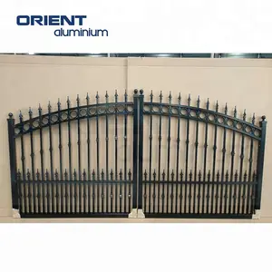 Cancelli a traliccio di recinzione in alluminio di alta qualità gli operatori di gate grill gate design foto