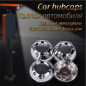 Tapacubos universales de 64.5mm de diámetro para Toyota, Nissan, Hyundai, Mazda, <span class=keywords><strong>Honda</strong></span> - Cubierta antipolvo para llantas de coche - Product Image 2
