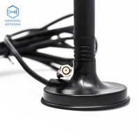 Antenne intérieure 4G 700-960MHz/1710-2700MHz Antenne de communication noire de haute qualité pour l'Internet des objets