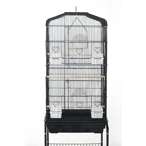 Extra Large Perroquet Love Birds <span class=keywords><strong>Canary</strong></span> Iron Bird Breeding <span class=keywords><strong>Cage</strong></span> Stainsteel <span class=keywords><strong>Metal</strong></span> Wedding Decoration Flight Birdcage Box Packed - Product Image 2