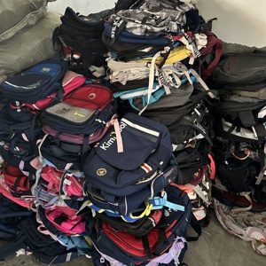 Vente en gros de sacs à dos noirs pour adultes sacs d'école de seconde main pour étudiants sacs à dos d'occasion pour femmes 20 kg par <span class=keywords><strong>sac</strong></span> a Grade - Product Image 5