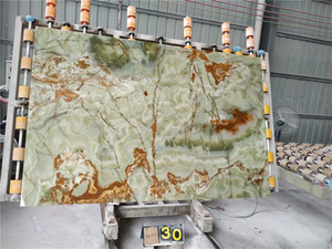 Lujo Celestial Jade Antigüedad 30mm Antiguo Verde Onyx - Product Image 3