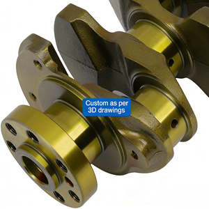 Composants de vilebrequin marin, piston de vilebrequin marin, usinage CNC, vilebrequin en acier forgé sur mesure de haute qualité pour moteur diesel - Product Image 3