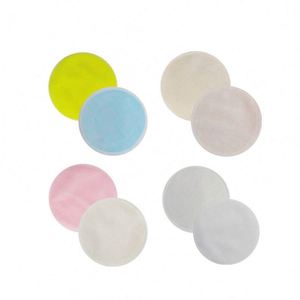 Tampons démaquillants réutilisables en coton lavables écologiques pour tous types de peau avec sac en filet pour le rangement et les cadeaux - Product Image 3
