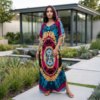 Robe longue africaine tendance à strass imprimée, grande taille, collection africaine, vente chaude