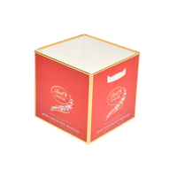 Boîte d'emballage artisanale pliable de luxe, boîte cadeau en papier, emballage pour cils