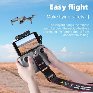 Courroie de sécurité pour télécommande KAMPHO avec crochet fixe en métal pour DJI Neo Mavic Air <span class=keywords><strong>2</strong></span>/Air 2S /Mini <span class=keywords><strong>2</strong></span>/<span class=keywords><strong>3</strong></span>/3pro/4pro - Product Image 2