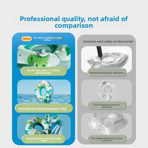Bouée gonflable double couche pour bébé 0-3 ans, épaisse, motif dessin animé, jouet <span class=keywords><strong>de</strong></span> <span class=keywords><strong>bain</strong></span>, aide aquatique - Product Image 4