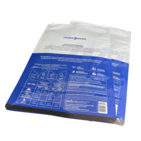 Sachets personnalisés imprimés pour poudre protéinée, pochettes thermoscellables en aluminium pour protéines de lactosérum, sachet refermable de qualité alimentaire à fermeture éclair