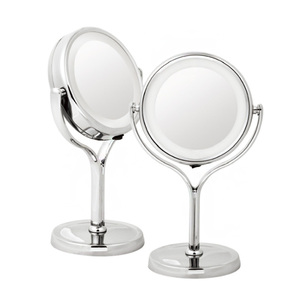 High Power Dual Sided LED Vanity <b>Mirror</b> With 1X And 10X <b>Magnifying</b> Options For Personalized Makeup - Product Image 5