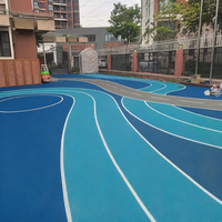 Granulés de caoutchouc EPDM Runsure avec liant polyuréthane - Écologiques, résistants aux intempéries, pour terrains de sport et aires de jeux - Échantillon gratuit