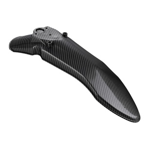Parafango Anteriore Moto in PP Effetto Fibra di Carbonio 320*170*40 per Accessori Modifica Yozma 10 - Product Image 4