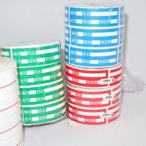 Etiquetas Funjee para tubos médicos para la identificación de catéteres nasogástricos de drenaje con campos para fecha y firma - Product Image 4