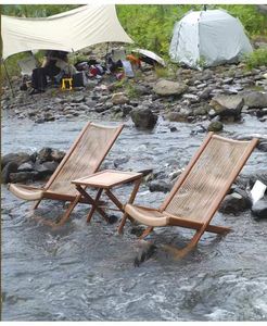 Outdoor Rattan Contemporary Chaise Lounge <b>Chair</b> Set Foldable Adjustable Home Furniture for Balcony <b>Garden</b> Leisure - Product Image 6