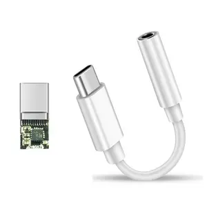 USB类型C至3.5毫米Aux适配器耳机适配器USB-C插孔音频电缆适用于三星S20 Plus