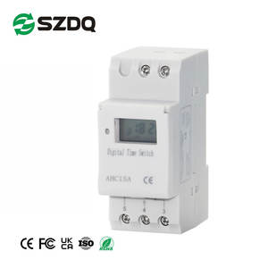 16 Weken Programmeerbare Digitale Timer Met Automatische Stroom Uit Lcd-Scherm Din Rail Type 30a Max. Current-AHC15A Thc15a Tijdschakelaar - Product Image 1
