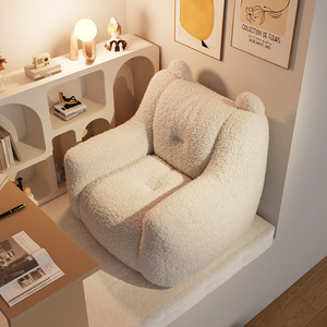 Mini-canapé paresseux pour enfants, fauteuil de lecture pour bébé, mobilier d'angle de lecture à thème dessin animé, petit canapé mignon pour tout-petits, pour chambre à coucher et décoration intérieure - Product Image 1