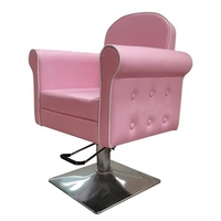 Chaise de salon de coiffure réglable en hauteur, chaise de coiffure, chaise de coupe de cheveux, siège pour coiffure et coloration