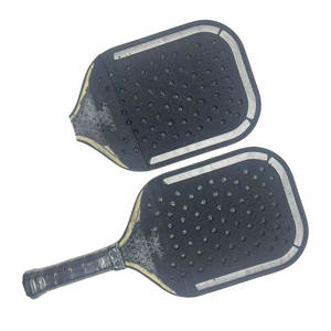 Raquettes de pickleball pour adultes en fibre de carbone de 16 mm d'épaisseur, sans bordure, personnalisées, approuvées PBCoR 4.3, avec bordure thermoformée, norme USAPA - Product Image 4