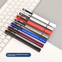 Bolígrafo Promocional 2 en 1 con Doble Punta, Resaltador y Bolígrafo Multicolor con Logotipo Personalizado