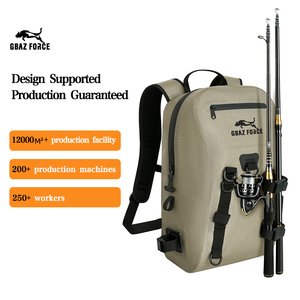 Bolsa Impermeable <span class=keywords><strong>Sumergible</strong></span> GAF de 15L, Nailon 420D con Doble TPU, IPX7, para Pesca con Mosca, con Dos Soportes para Cañas - Product Image 1