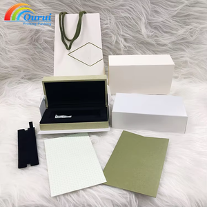 Caja de joyería de marca directa de fábrica para mujer, empaque de regalo de lujo, caja para colgante, pulsera, aretes y anillo, juego completo con accesorios. - Product Image 1